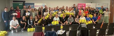 Gruppenfoto Kick-Off Bewegungspass