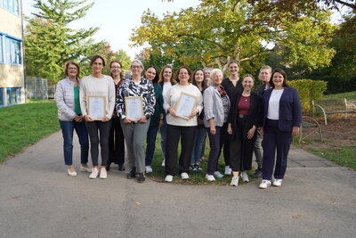 Zertifikatsübergabe Schulkindbetreuung