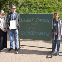 Zertifikatsübergabe Grundschule Sasbachwalden
